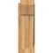 Ekena Millwork Traditional Slat Rough Sawn Outlooker, Western Red Cedar, 8"W x 16"D x 24"H OUT08X16X24TRA06RWR - alternate 4
